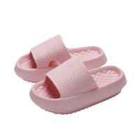 IOEUIWP Zapatillas de nube con plataforma gruesa for mujer, suela suave EVA, chanclas playa verano, antideslizantes Para interior y exterior(Color5,42-43)