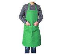 IOFIT Delantal a prueba de agua Delantal de chef Delantal de cocina for damas y hombres Con bolsillo Delantal sin mangas 1 (Color : H)