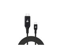 IOGEAR Cable USB-C (M) a HDMI (M) de 9 pies, 4 K a 60 Hz, Compatible con Thunderbolt 3 - G2LU3CHD03
