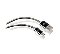IOGEAR Charge & Sync Pro - Cable USB-C a USB-A de 3 pies/1 metro - G2LU3CAM01-GY