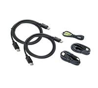 IOGEAR DisplayPort de doble vista, kit de cable KVM USB con audio (TAA), 6 pies G2L9202UTAA3