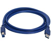 IOGEAR G2LU3AB6 - Cable USB (2 m, USB A, USB B, 3.0 (3.1 Gen 1), Male Connector/Male Connector, Azul)