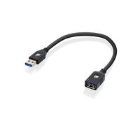 Iogear g2lu3amf cable usb usb 3.2 gen 1 (3.1 gen 1) 0,3 m usb a negro
