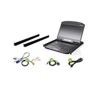 IOGEAR GCL1900W - Consola LCD panorámica con audio (compatible con AA)