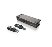 iogear GCS1102 Interruptor KVM Grey - Periférico de Entrada (1920 x 2000 Pixels, USB, USB, DVI-I, 5 s, Grey)