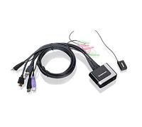 iogear GCS62HU Interruptor KVM - Periférico de Entrada (Negro, USB, USB, 0-5 °C, -20-60 °C, Alámbrico)
