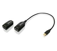 IOGEAR GUCE62 Adaptador de Cable USB RJ-45 Negro - Adaptador para Cable (USB, RJ-45, Male Connector/Female Connector, 0,305 m, Negro)