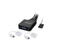 IOGEAR Kit KVM de 2 Puertos VGA y DisplayPort con Audio, GCS72DPKIT