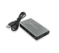 IOGEAR Lector/Escritor de Tarjetas de Memoria Flash USB 2.0 56 en 1, GFR281, Negro/Rojo/Azul/Verde
