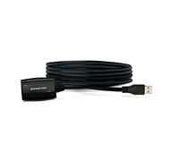 IOGEAR USB 3.0 BoostLinq - Cable USB (5 m, USB A, USB A, 3.0 (3.1 Gen 1), Male Connector/Female Connector, Negro)