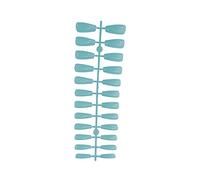 IOIUSKKU 1 Juego de Tiras de uñas de Calle de Color Extra largas Falsas Coloridas Bailarina Cabeza Plana Regalos Decoraciones para Mujeres niñas, Tipo 4