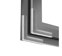 IOIUSKKU 10 unids/Set fácil de Instalar Protector para Las Esquinas de Las mesas anticolisión Hecho con PVC Adhesivo Fuerte Protector para Las Esquinas de Muebles, Color Transparente