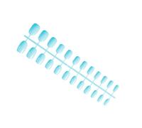 IOIUSKKU 24 piezas sólidas de cabeza redonda pequeña Prensa en las uñas Extraíble DIY Exquisita uña acrílica artificial para los amantes de la manicura , Tipo17