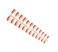 IOIUSKKU 24 piezas sólidas de cabeza redonda pequeña Prensa en las uñas Extraíble DIY Exquisita uña acrílica artificial para los amantes de la manicura , Tipo16