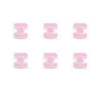 IOIUSKKU 6 piezas, bloqueo de refrigerador para niños, instalación, ABS duradero, adecuado para cajones, refrigeradores y otros lugares que estén abiertos, rosa