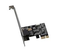 IOIUSKKU Adaptador de Red PCIe de Alto Rendimiento con tecnología disipador Calor Aluminio Que Reduce la Temperatura del Chip y Garantiza la Integridad los Datos. Convertidor Adaptador Red,