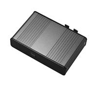 IOIUSKKU Adaptador de Tarjeta de Sonido de 6 Canales, convertidores estables envolventes de Velocidad, Conector de plástico retráctil USB, Ordenador portátil de Escritorio