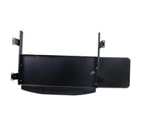 IOIUSKKU Bandeja para Teclado Que Ahorra Espacio Debajo del Escritorio. Construcción Resistente para un Soporte Seguro y una utilización eficiente del Espacio de Trabajo.