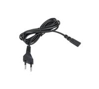IOIUSKKU Cable de alimentación eléctrica con Enchufe Europeo, Cable Cargador electrónico, Cable de Carga para Ordenador portátil, televisión, línea alámbrica para Sala de Estar, 1.2 m