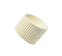IOIUSKKU Comedero de cerámica para Gatos, Antideslizante, Inclinado, Suministros de alimentación elevados Que promueven hábitos alimenticios más, Amarillo, 13.7 x 11 cm