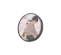 IOIUSKKU Comparte tu pasión sin esfuerzo con este pin con pantalla digital de píxeles con pantalla HD y reproducción fluida. Regalo ideal para conciertos de cosplay para, negro