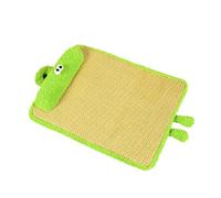 IOIUSKKU Esterilla refrescante de Seda Helada para Perros, Impermeable y Antideslizante, para Interiores y Exteriores, Monstruo Verde de Ojos Grandes, Dentro 15kg-60 * 45cm
