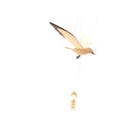 IOIUSKKU Gaviota voladora Colgante de para Madera, Gaviota voladora, Gota, Creativa, única, decoración del hogar, Pieza de Arte para Cualquier habitación, Colgante Decorativo,