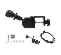 IOIUSKKU Juego de carreras para PC, freno de mano USB con clip fijación, accesorio que mejora la simulación conducción. Compatible con el juego carreras para PC, freno mano USB negro.