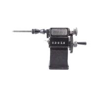 IOIUSKKU Máquina de bobinado manual con contador de números del 0 al 9999. Ideal para proyectos manualidades y trabajos bobinado sencillos. Se puede realizar agitando la manija.