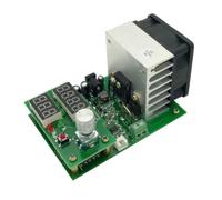 IOIUSKKU Módulo de corriente constante de 60 W, límites potencia, gestión optimizada la velocidad del ventilador con detección temperatura, comprobador envejecimiento carga electrónica