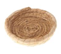 IOIUSKKU Nido de Paja para pájaros Tejido a Mano de Nature Craft. Ideal para pájaros y decoración jardín. Ecológico. Fácil Transportar. Un Lugar cálido y cómodo para Que los descansen.