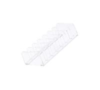 IOIUSKKU Organizador de Maquillaje acrílico, Soporte para paletas de Sombras de Ojos para encimeras de tocador, solución de Almacenamiento práctica y Elegante