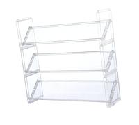 IOIUSKKU Organizador de Maquillaje Transparente, joyero, Soporte para pintalabios, Vitrina de 3 Niveles para tocador Esposa