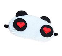 IOIUSKKU Panda Sleeping Face Cover Eyeshade Light Traveling Eyewear Parche de sombra reutilizable con estilo coreano para mujeres y hombres