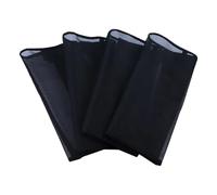 IOIUSKKU Polainas de Pata de Caballo con Soporte de PVC Estable para una conducción Segura, Botas Transpirables y a Prueba de Moscas para Caballos, Delgadas, Negro