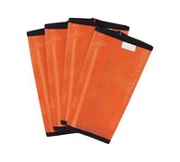 IOIUSKKU Polainas de Pata de Caballo con Soporte de PVC Estable para una conducción Segura, Botas Transpirables y a Prueba de Moscas para Caballos, Delgadas, Rojo Anaranjado