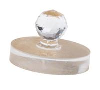 IOIUSKKU Sello de herramienta de prensa de polvo de vidrio de formas variadas, sello de cera de sellado clásico para envolver regalos, polvo prensado, Claro, 4.4 x 3.5 cm