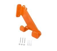 IOIUSKKU Soporte de pared resistente para recortadora de hilo, soporte gancho, suspensión óptimo para un espacio garaje organizado, pared para motosierra, herramienta garaje,