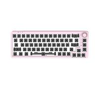 IOIUSKKU Teclado mecánico de 68 Teclas, Universal, para Oficina, Escuela, Negocios, Juego de Trabajo, Notebook, PC, Accesorios para Teclado de Ordenador, Rosa