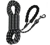 IOKHEIRA Correa de Remolque para Perros, Correa de Adiestramiento para Perros Grandes y Pequeños, Correa para Perros con Correa de Mano Resistente Reflectores con Gancho a Presión de 360