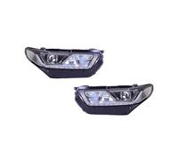 IOKSDD 1 par de faros delanteros compatibles con Taurus 2015-2018, LED DRL Hid Bi Xenon, accesorios for automóviles