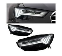 IOKSDD 1 par de repuestos automóvil compatibles con faros delanteros A6 C7 2012-2015 C6 Matrix Styling LED luces diurnas proyector doble DRL accesorios coche modificados(2016-2018)