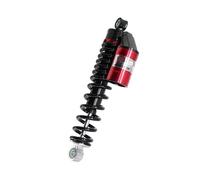 IOLKHFK Amortiguador Trasero de 290MM con Resorte de Airbag, Compatible con componentes del Sistema de suspensión de Scooters de Bicicleta eléctrica Citycoco(Red 1pcs)
