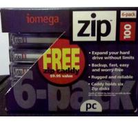 Iomega - 6 x ZIP - 100 MB - PC - soportes de almacenamiento