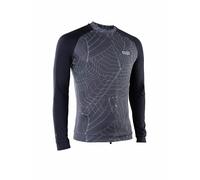ION Camiseta de playa Rashguard Maze para hombre gris | S