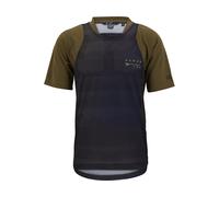 ION Maillot Scrub S/S marrón S