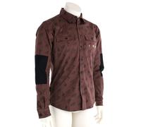 ION MTB Hemd Seek AMP 2.0 Caballeros Camisa S Marrón