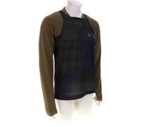 ION Scrub L/S Caballeros Camiseta para ciclista L Negro