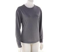 ION Seek AMP L/S Mujer Camiseta para ciclista M Gris