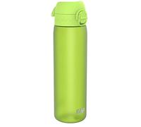 ion8 Botella Agua, 500ml, a Prueba de Fugas, Fácil de Abrir, Cerradura Segura, Apta para Lavavajillas, Sin BPA, Asa de Transporte, Fácil de Limpiar, Neutro en Carbono, Verde